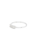 Baguette Stud Ring