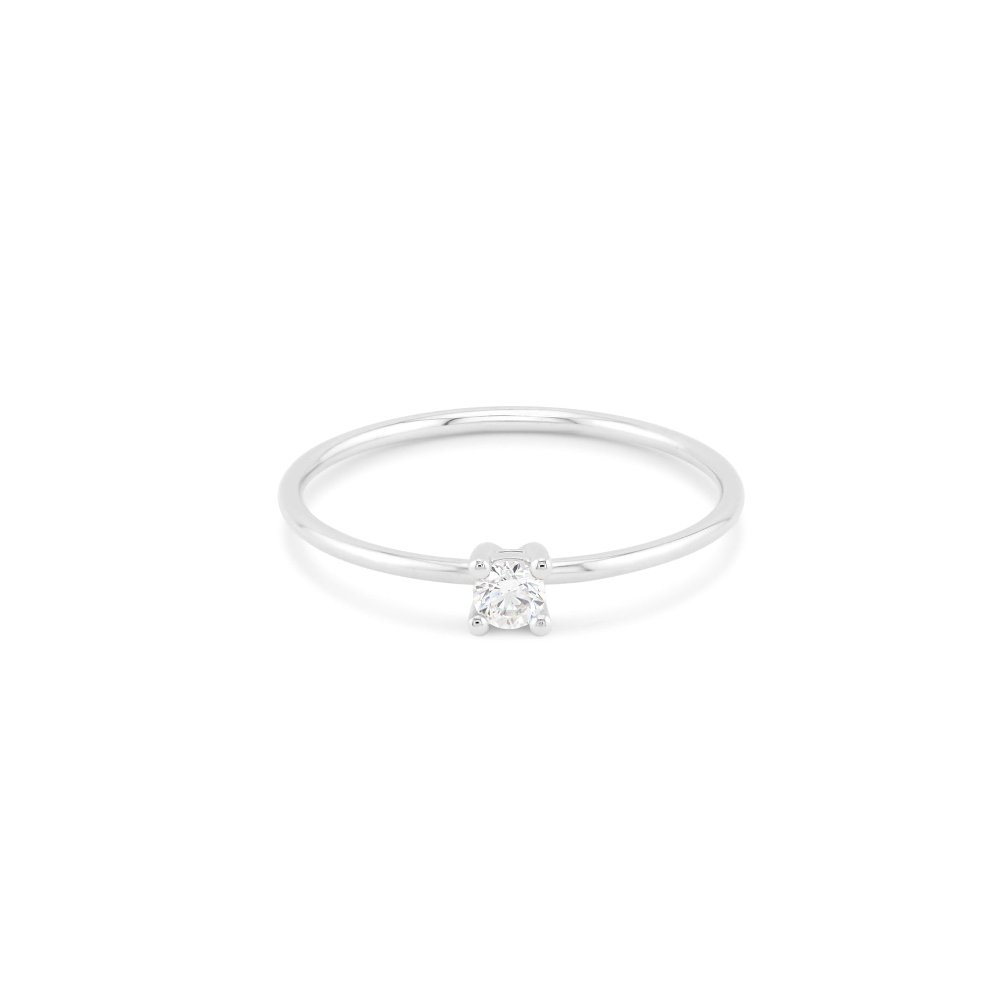 Classic Single Stone Ring
