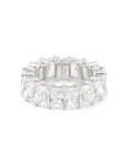 Classic Radiant Cut Eternity Ring