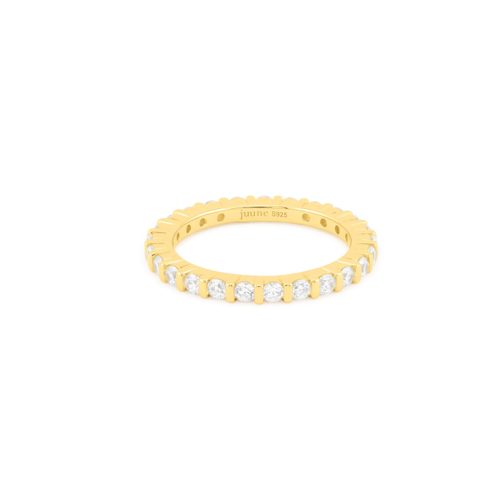 Eclipse Eternity Ring - 14K Gold