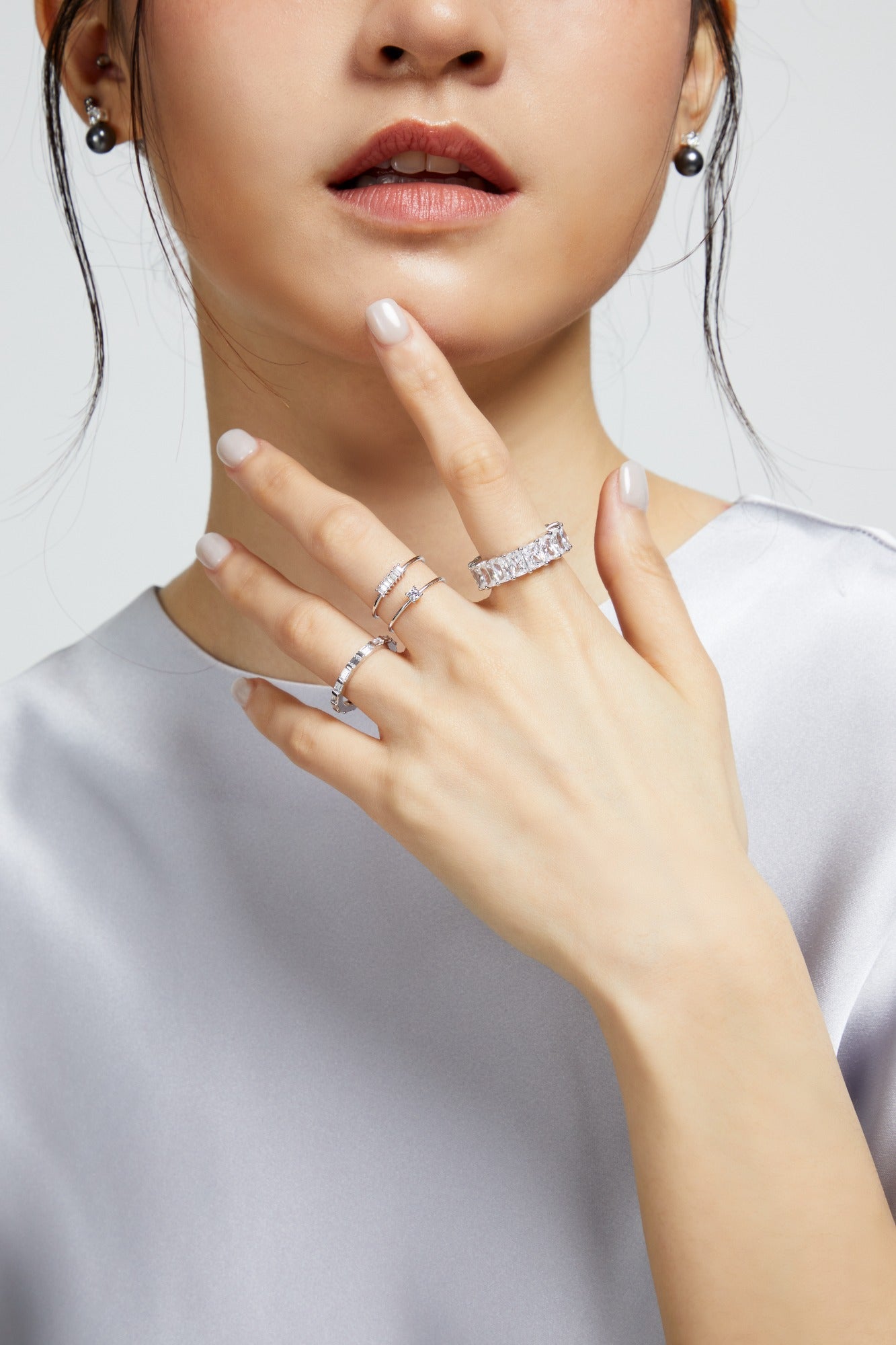 Classic Radiant Cut Eternity Ring