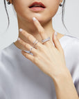 Classic Radiant Cut Eternity Ring
