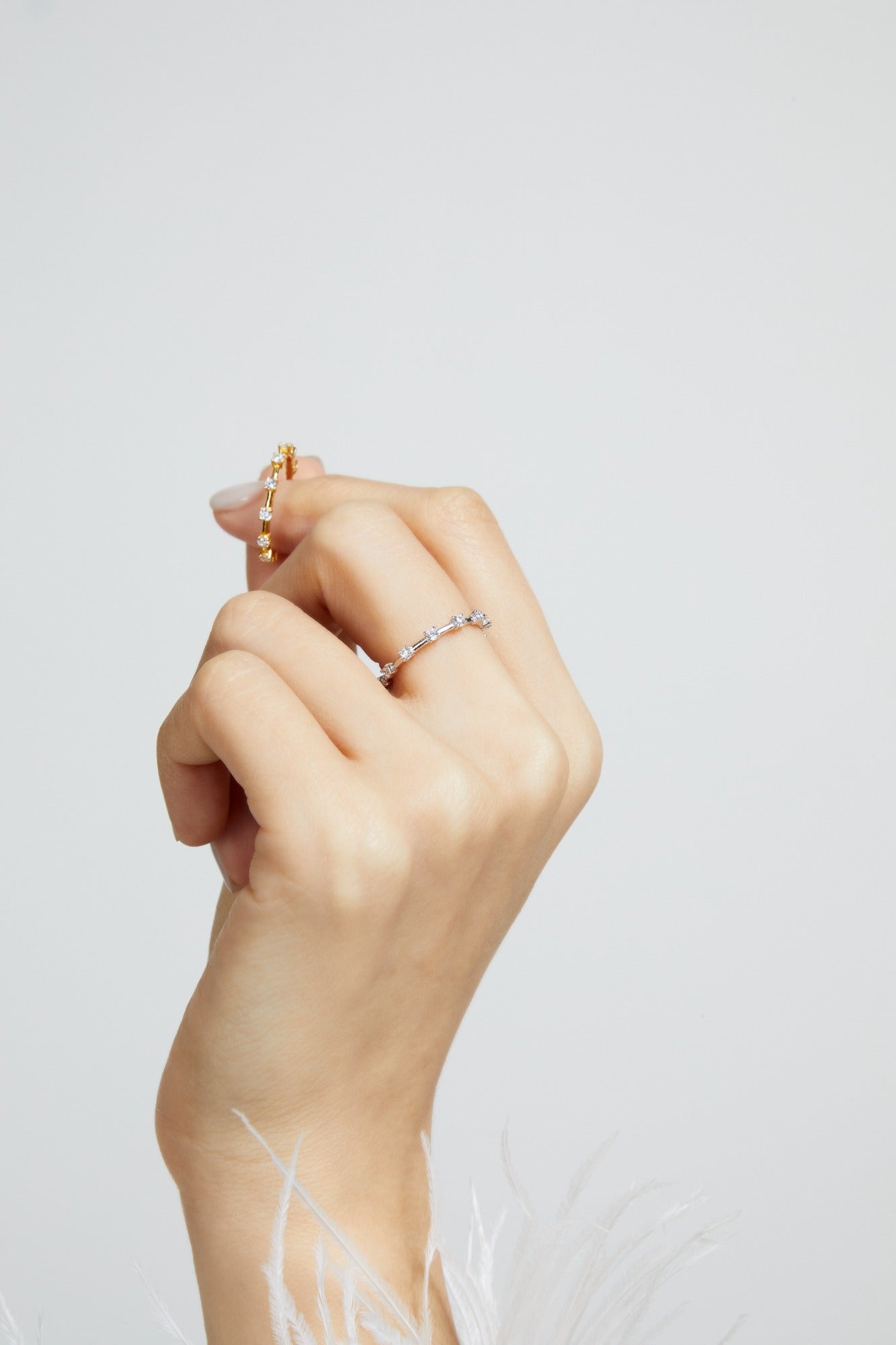Solar 12-Stone Ring - 14K Gold