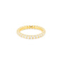 Halo Eternity Ring - 14K Gold