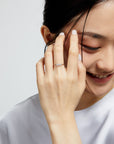 Baguette Stud Ring