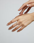 Baguette Stud Ring