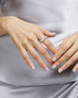 Classic Radiant Cut Eternity Ring