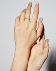 Halo Eternity Ring - 14K Gold