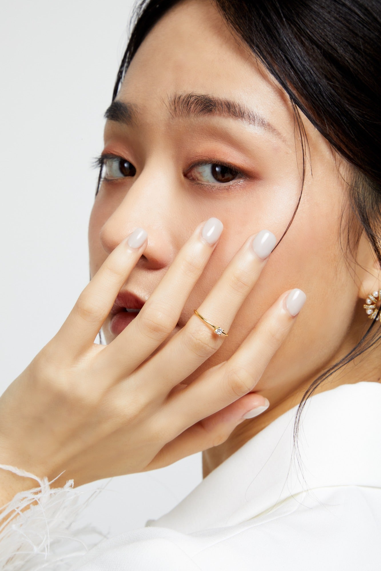 Classic Single Stone Ring - 14K Gold
