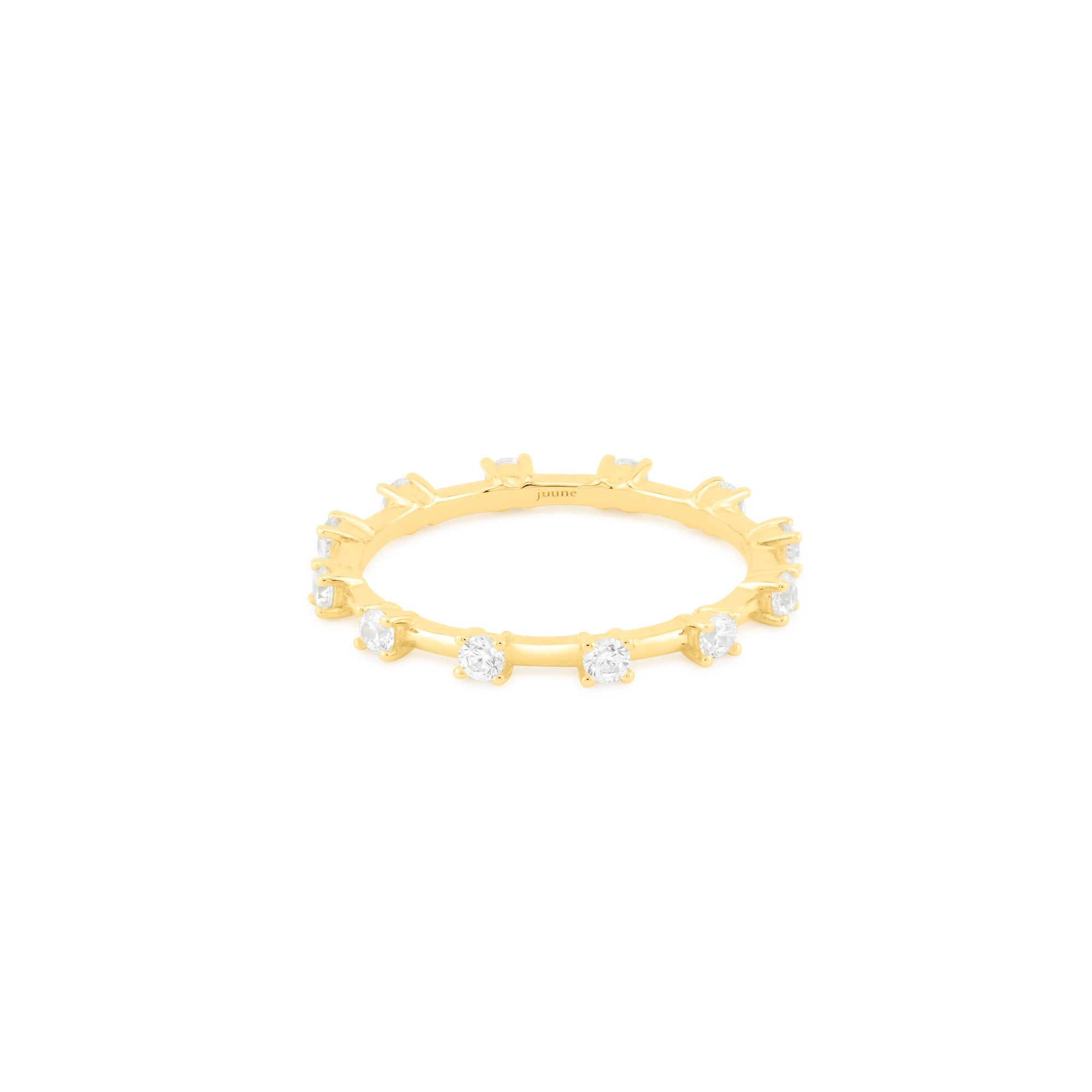Solar 12-Stone Ring - 14K Gold