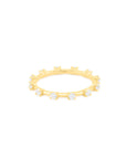 Solar 12-Stone Ring - 14K Gold